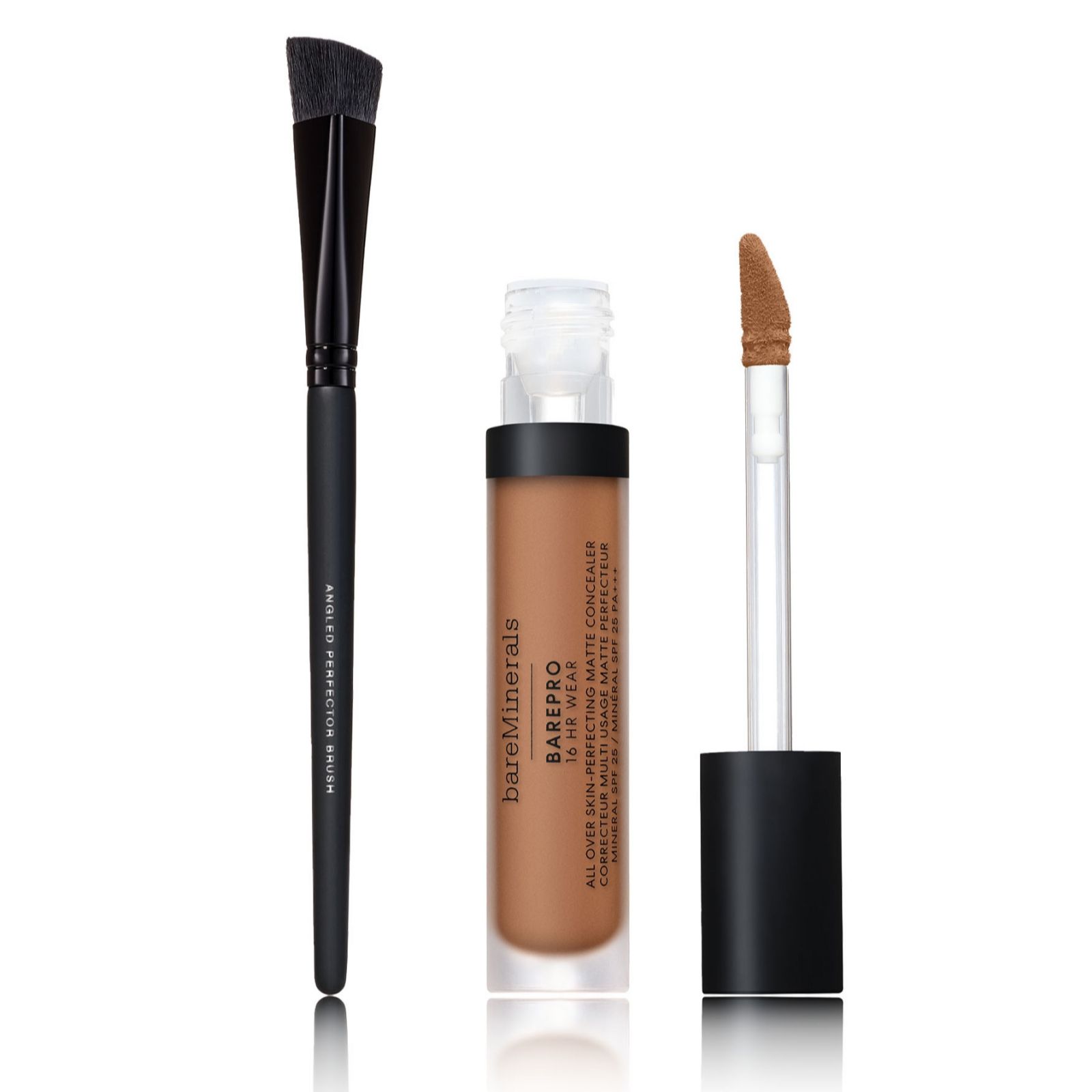 bareMinerals barePro 16HR All Over Skin -Perfecting Matte Concealer & Brush