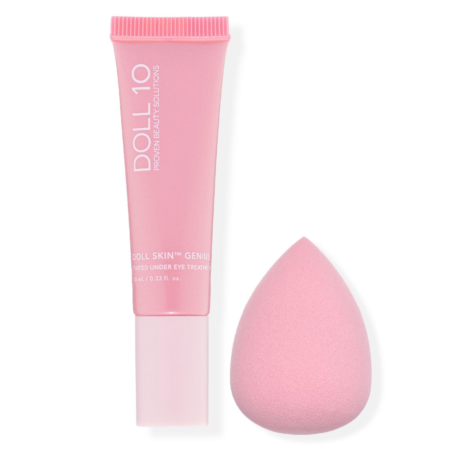 Doll 10 Tinted Undereye Concealer with Sponge
