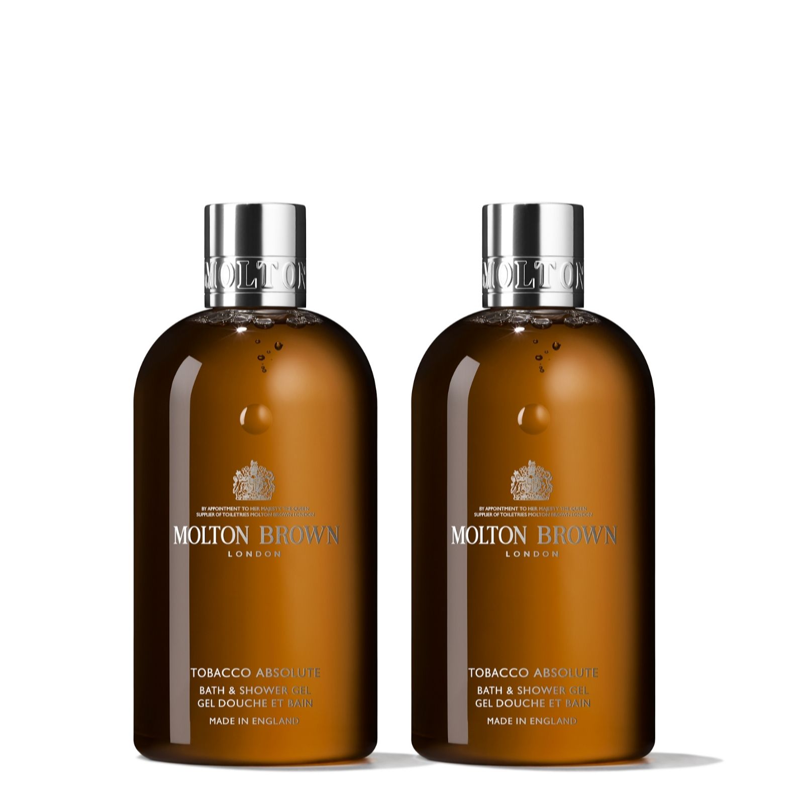 Molton Brown Tobacco Absolute Body Wash 300ml Duo