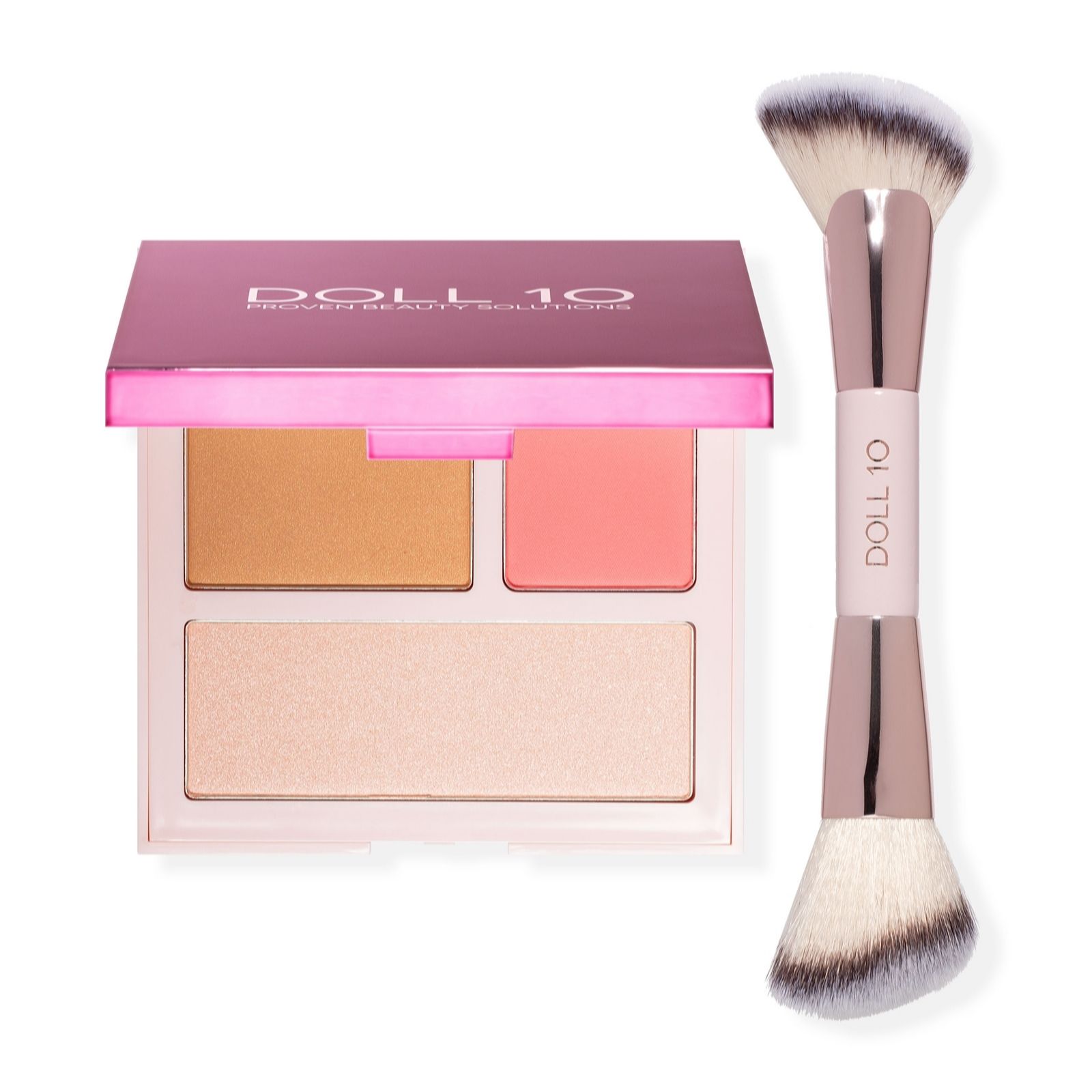 Doll 10 The 10 minute Face Palette & Brush