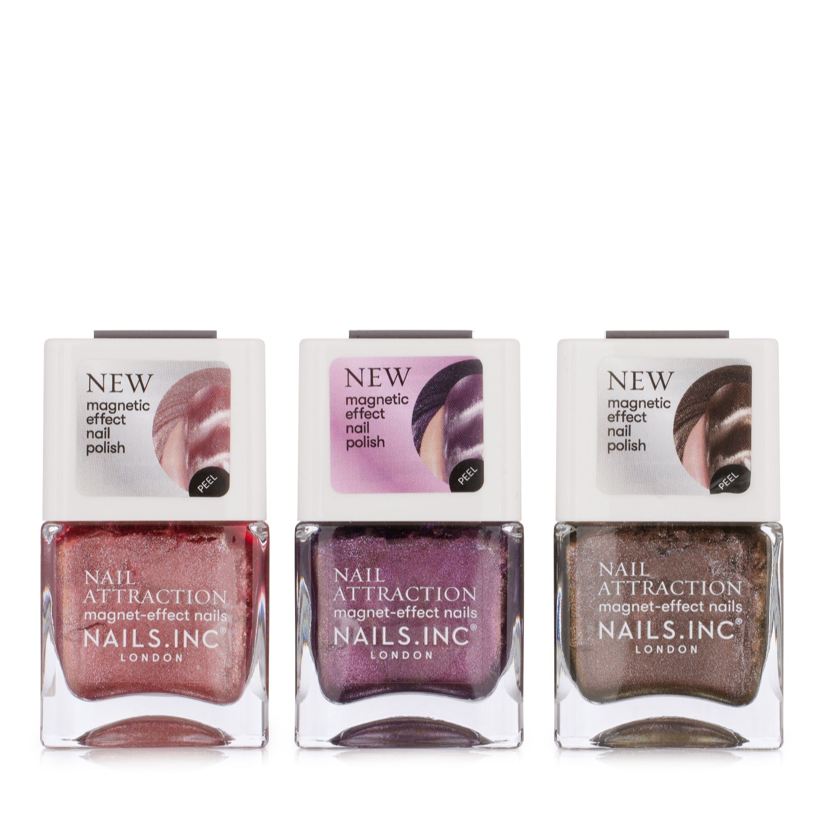 Nails Inc Nail Attraction Magnetic 3 Piece Set