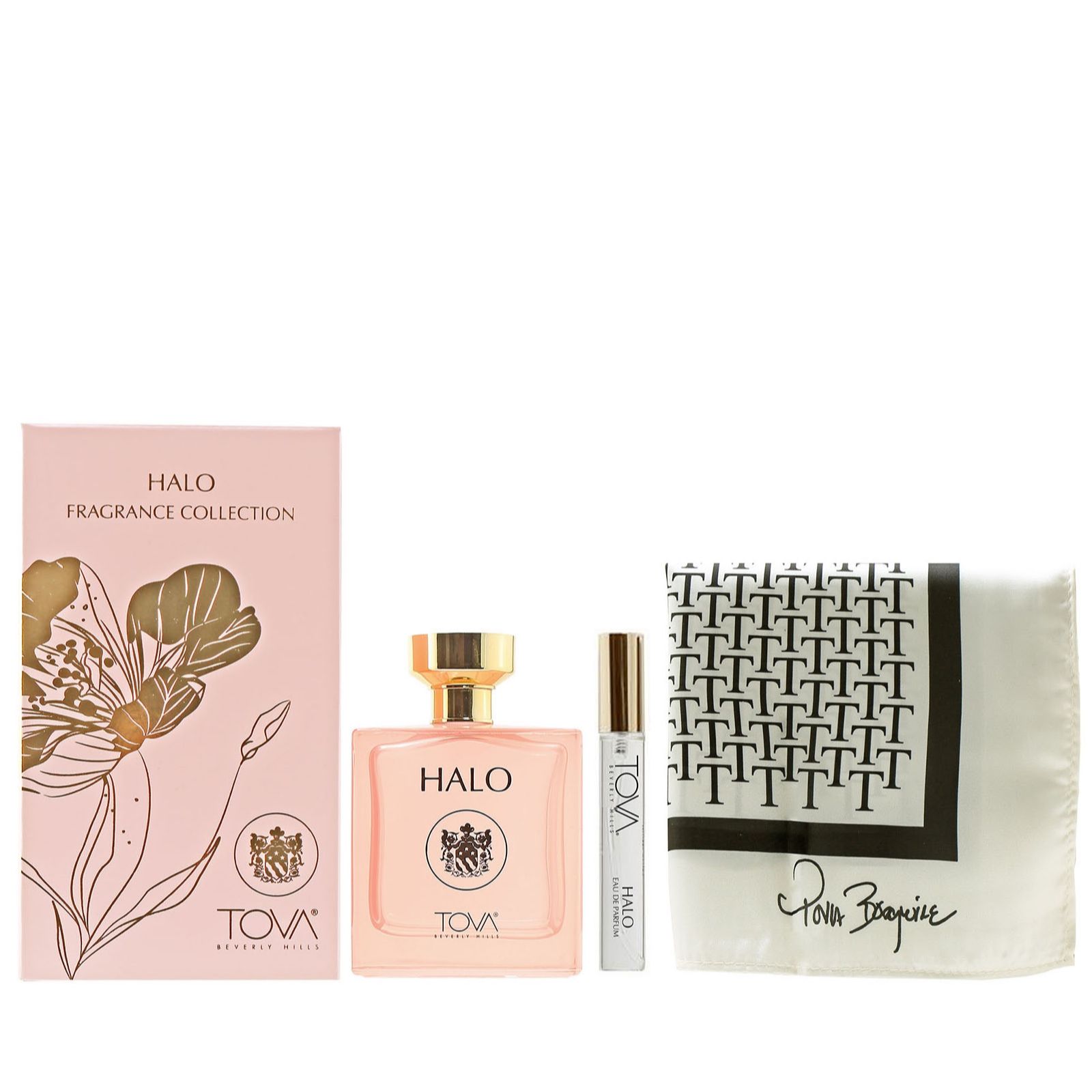Tova 3 Piece Eau de Parfum & Scarf Gift Set
