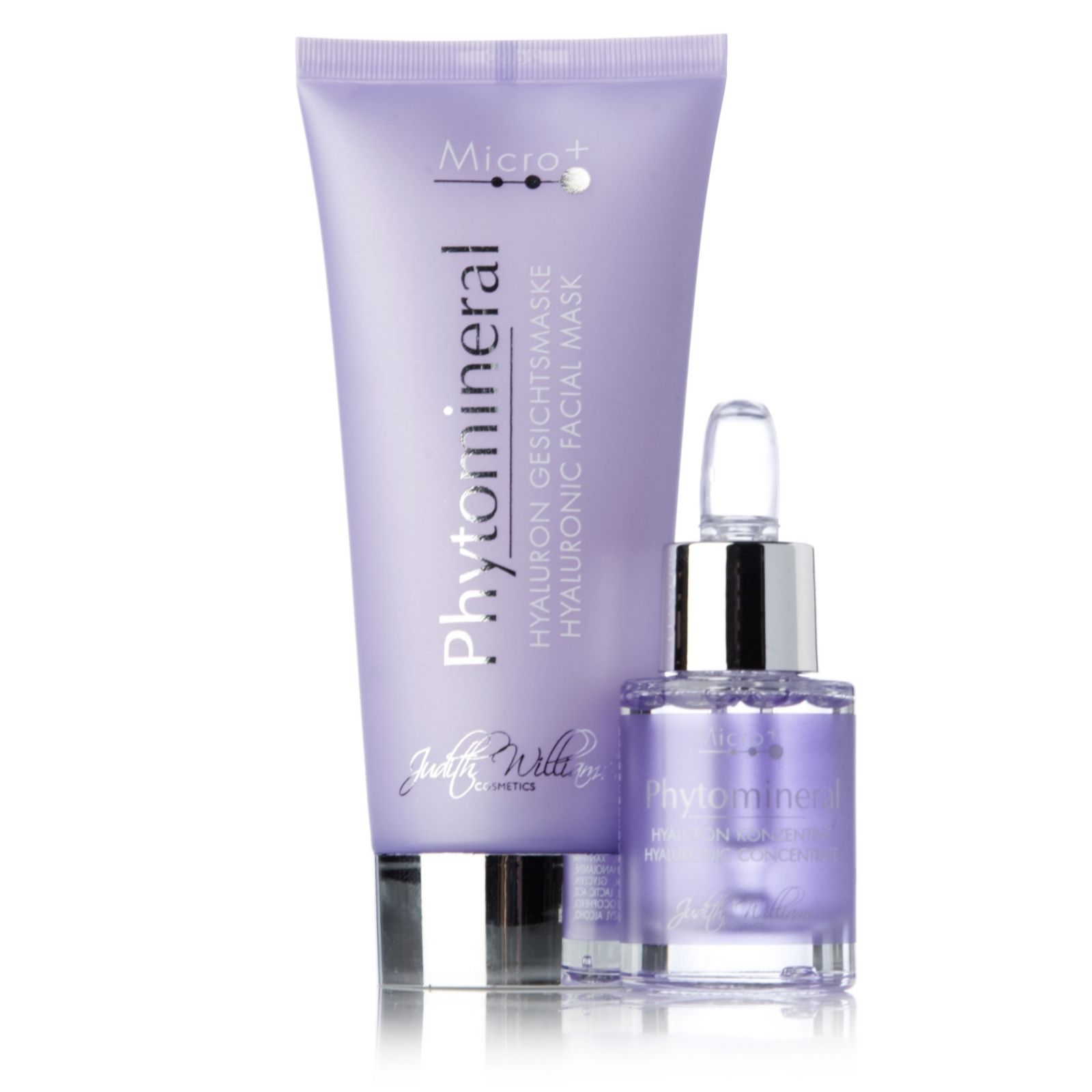 Judith Williams 2 Piece Phytomineral Hyaluronic Face QVC UK