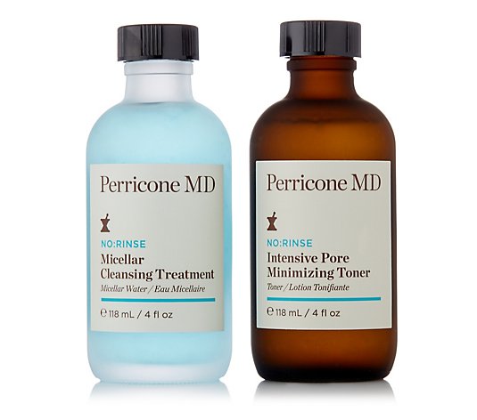 Perricone No Rinse Cleanse & Tone 118ml Duo