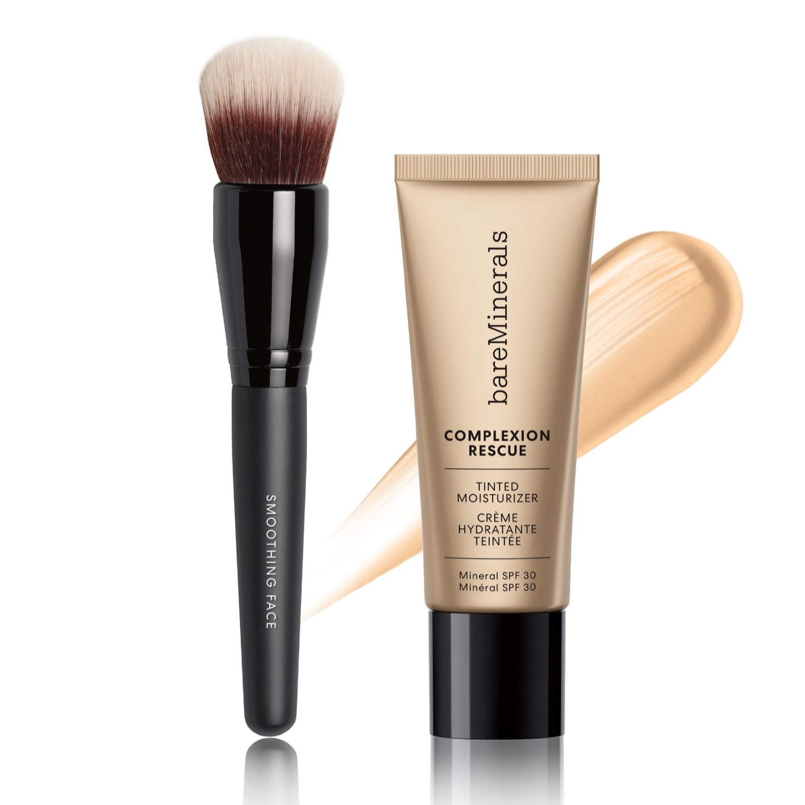 bareMinerals Complexion Rescue Tinted Moisturiser SPF30 & Face Brush