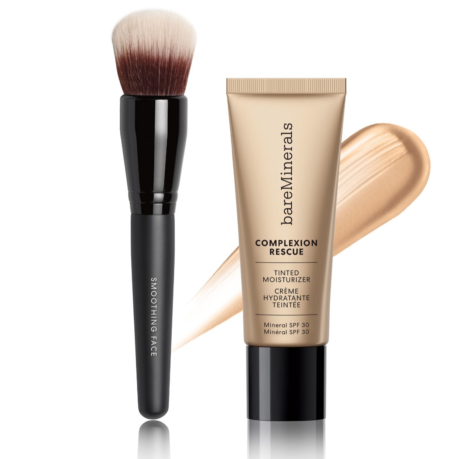 bareMinerals Complexion Rescue Tinted Moisturiser SPF30 & Face Brush