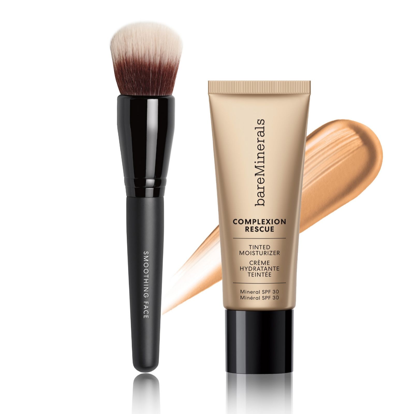 bareMinerals Complexion Rescue Tinted Moisturiser SPF30 & Face Brush