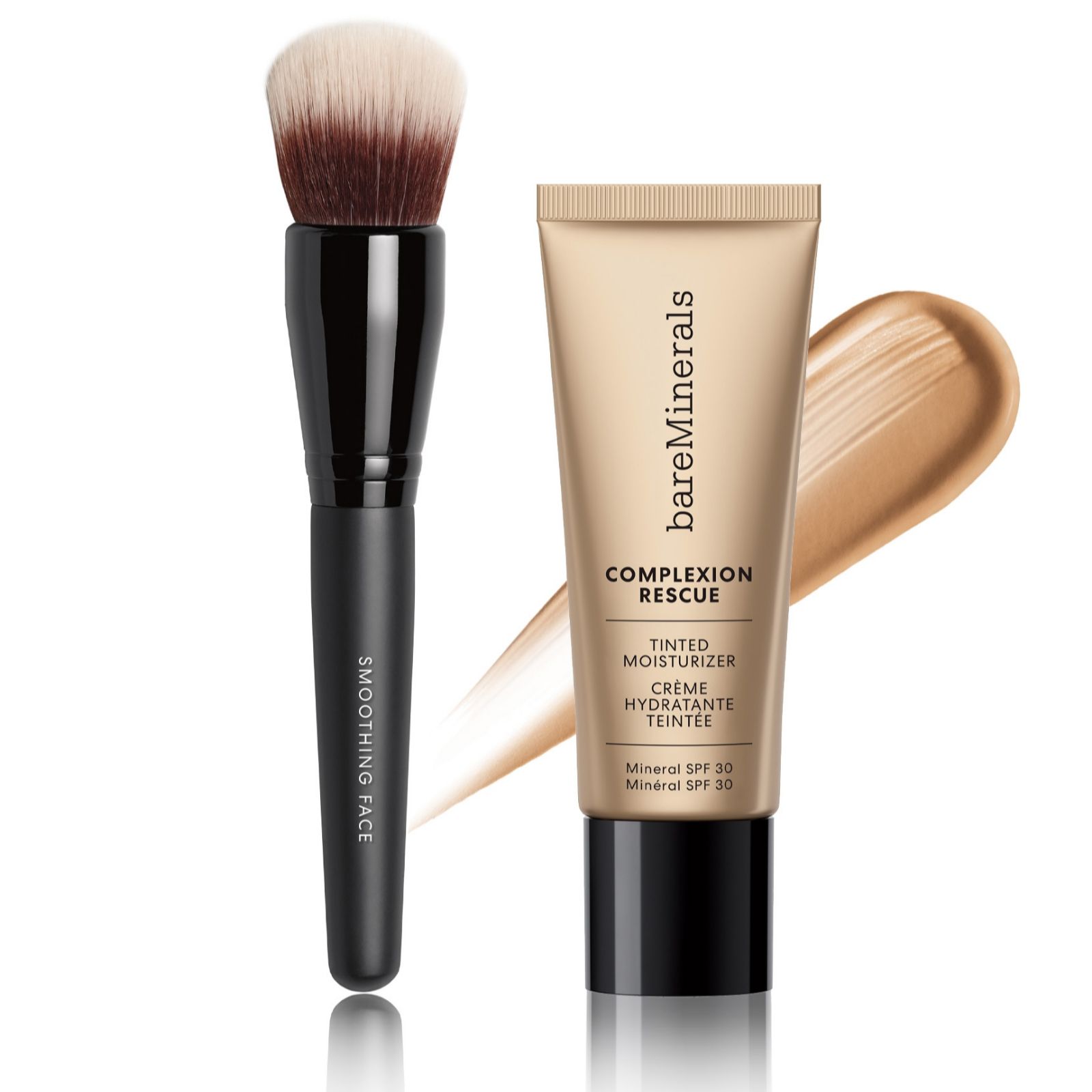 bareMinerals Complexion Rescue Tinted Moisturiser SPF30 & Face Brush