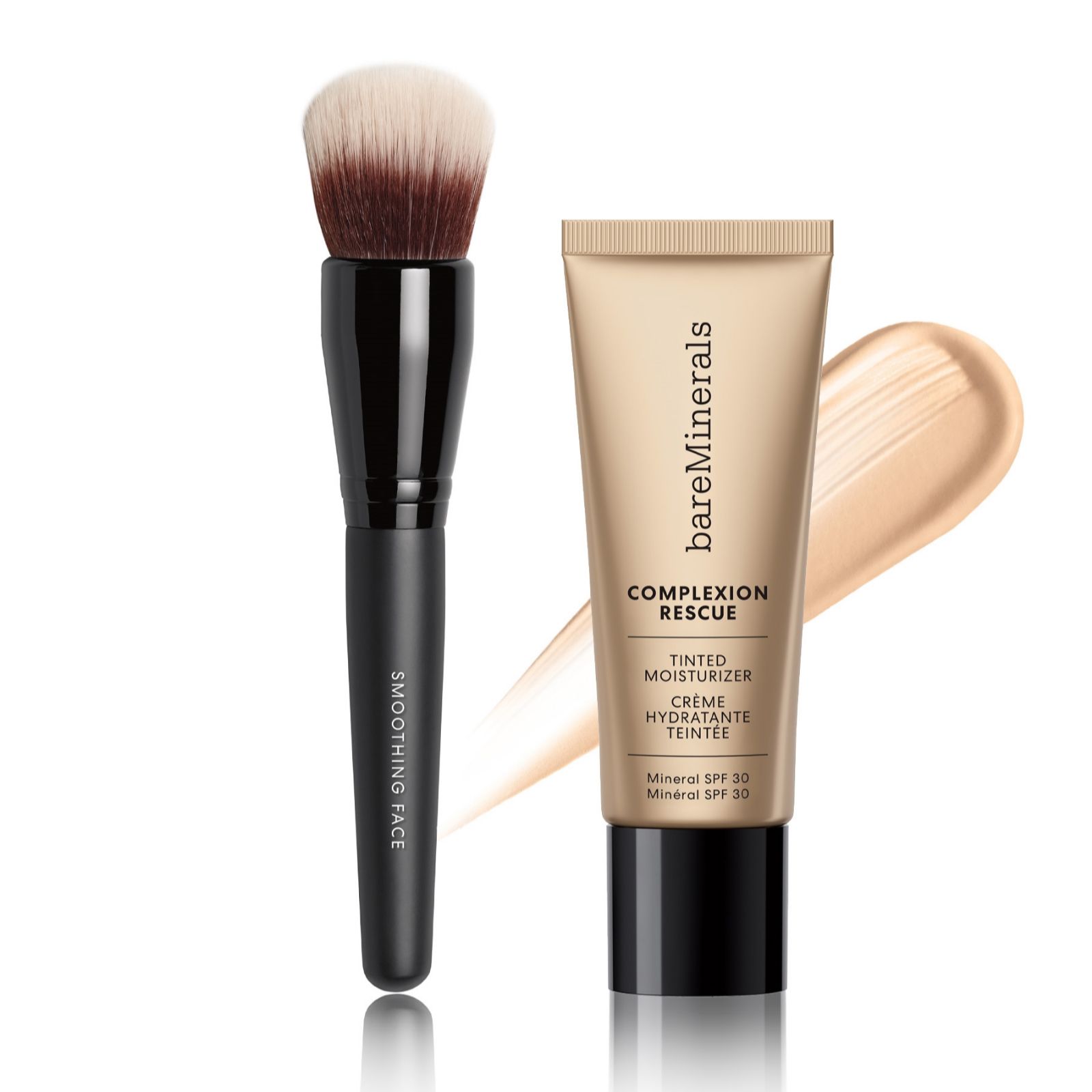 bareMinerals Complexion Rescue Tinted Moisturiser SPF30 & Face Brush