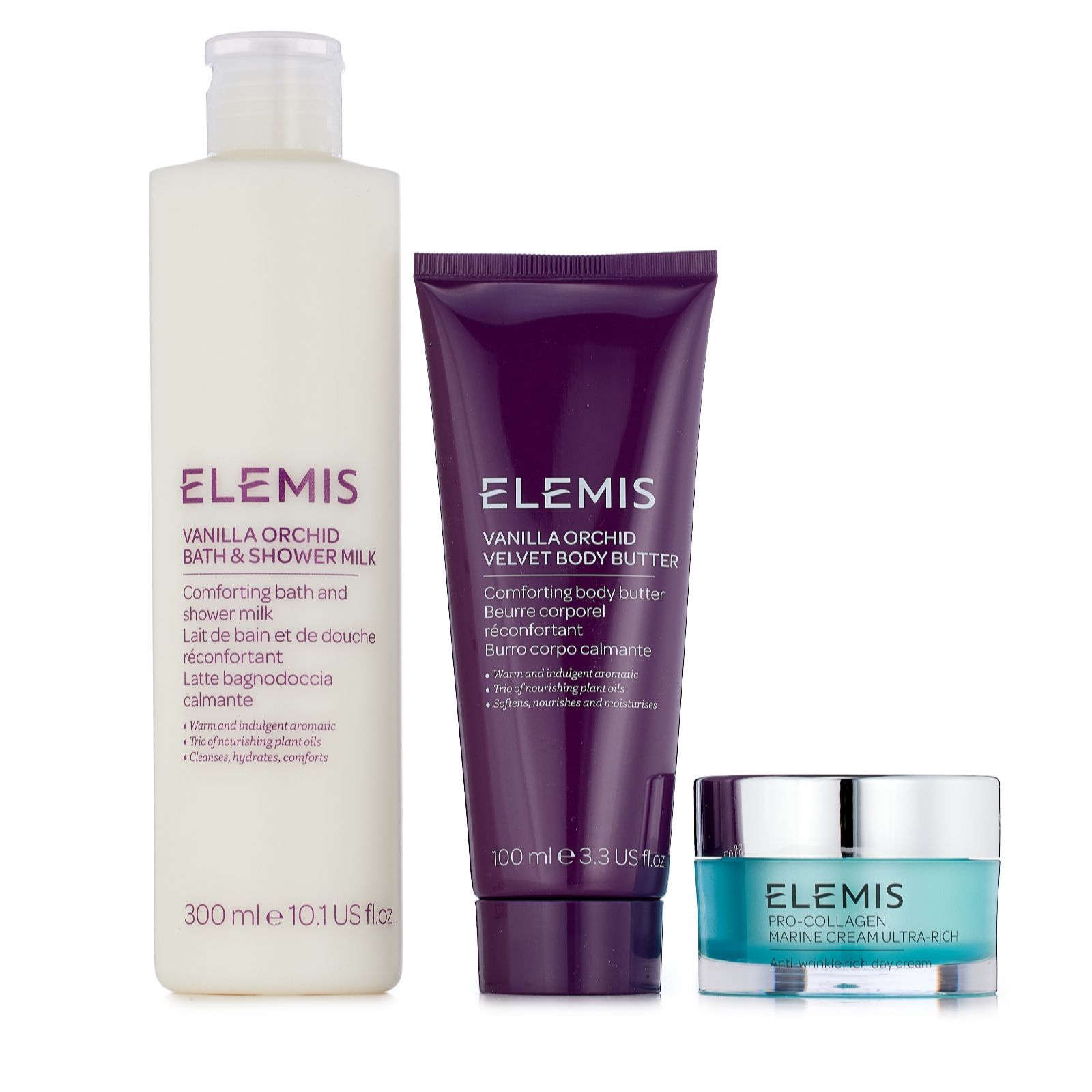 Elemis 3 Piece Pro-Collagen & Vanilla Orchid Collection