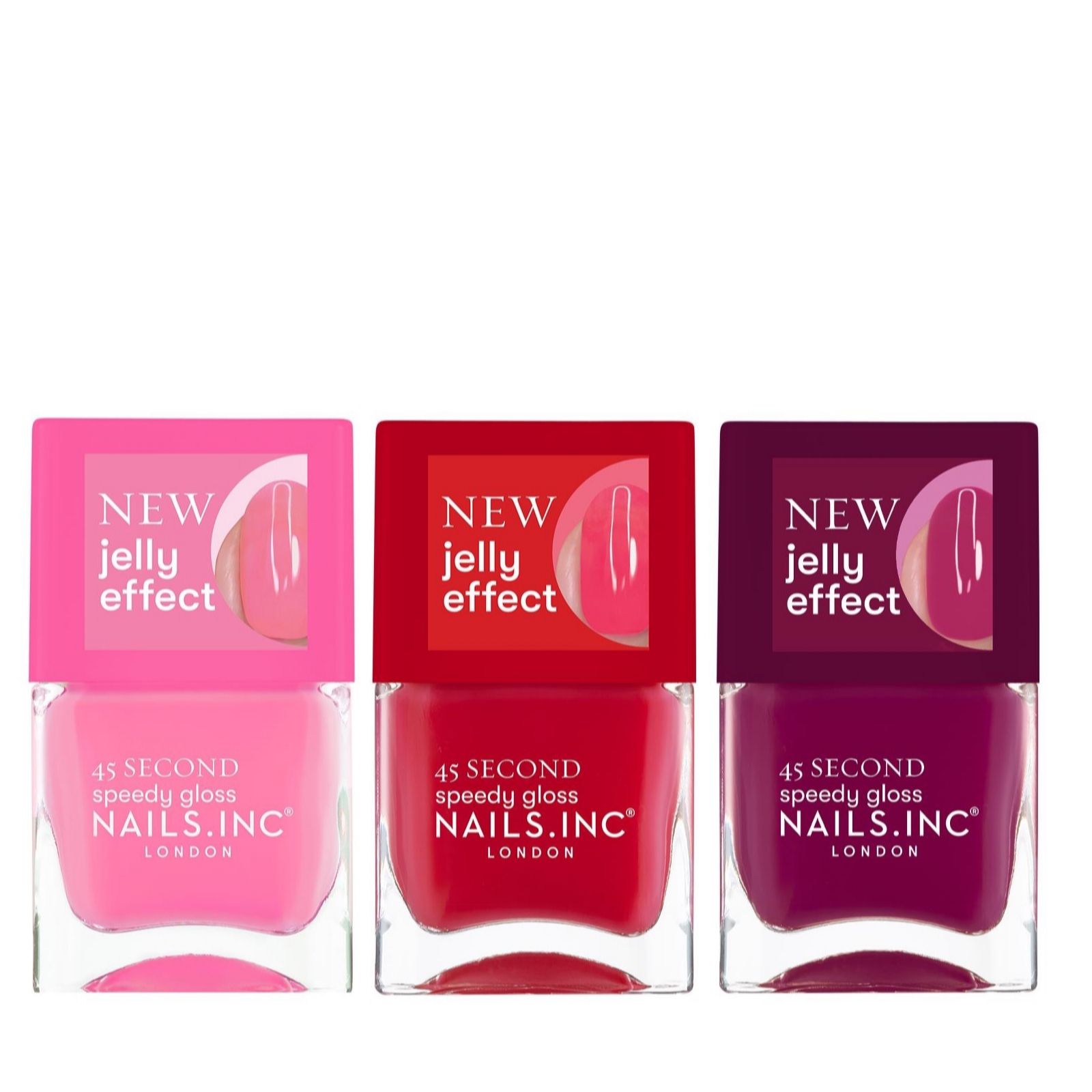  Nails Inc Jelly 3 Piece Collection