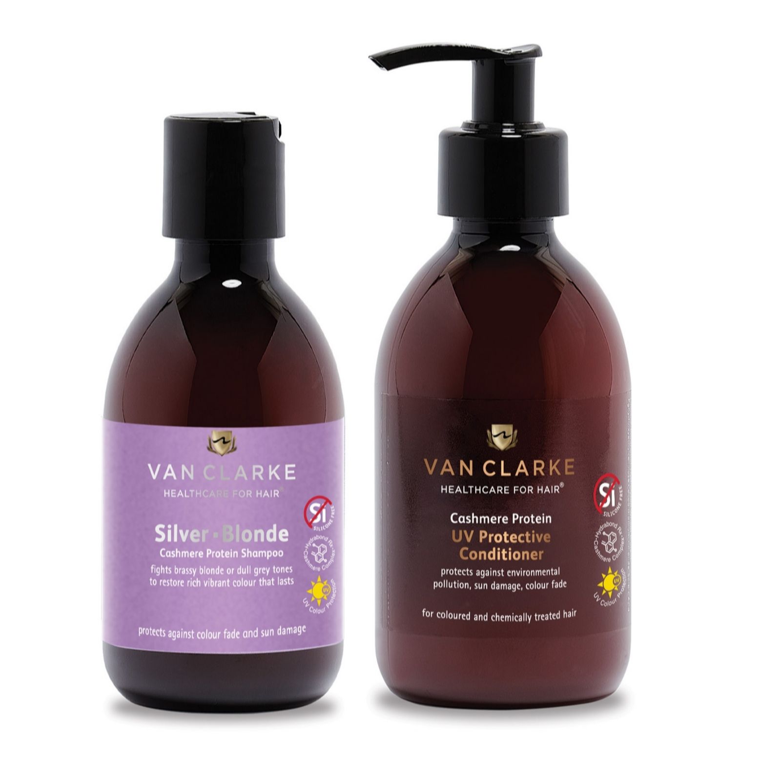 Michael Van Clarke Silver Blonde Shampoo & Conditioner Set