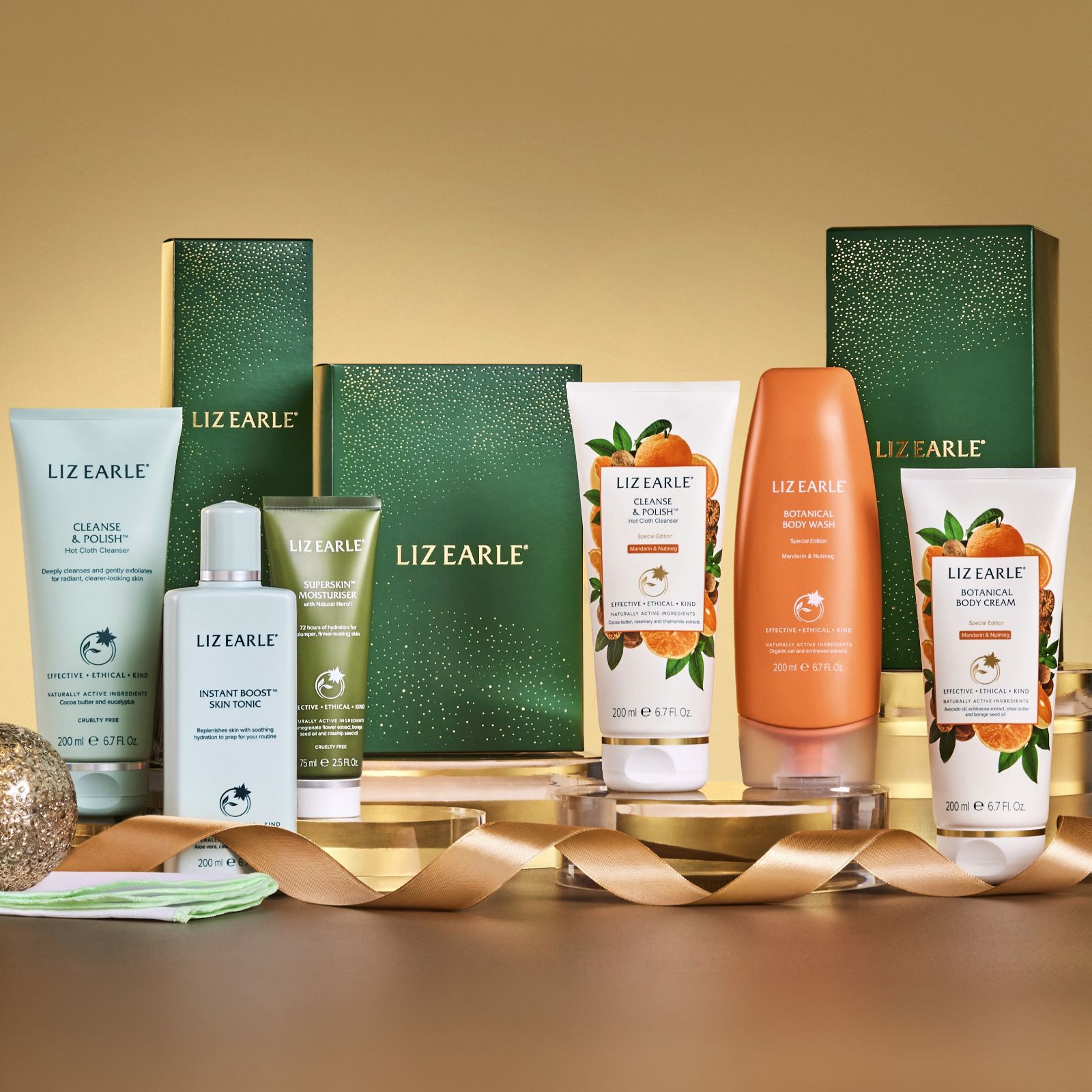 Liz Earle Face & Body 6 Piece Collection Gift Set