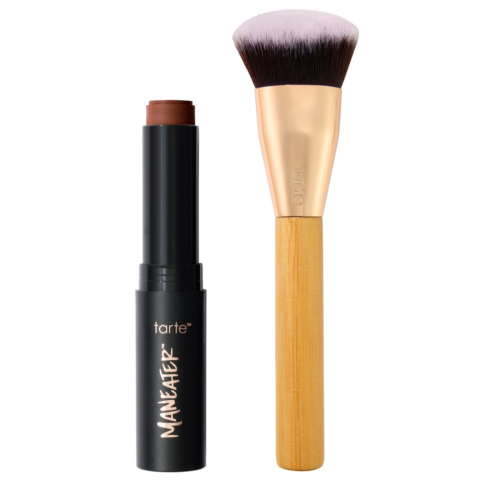 tarte Maneater Poreless Stick Foundation & Brush