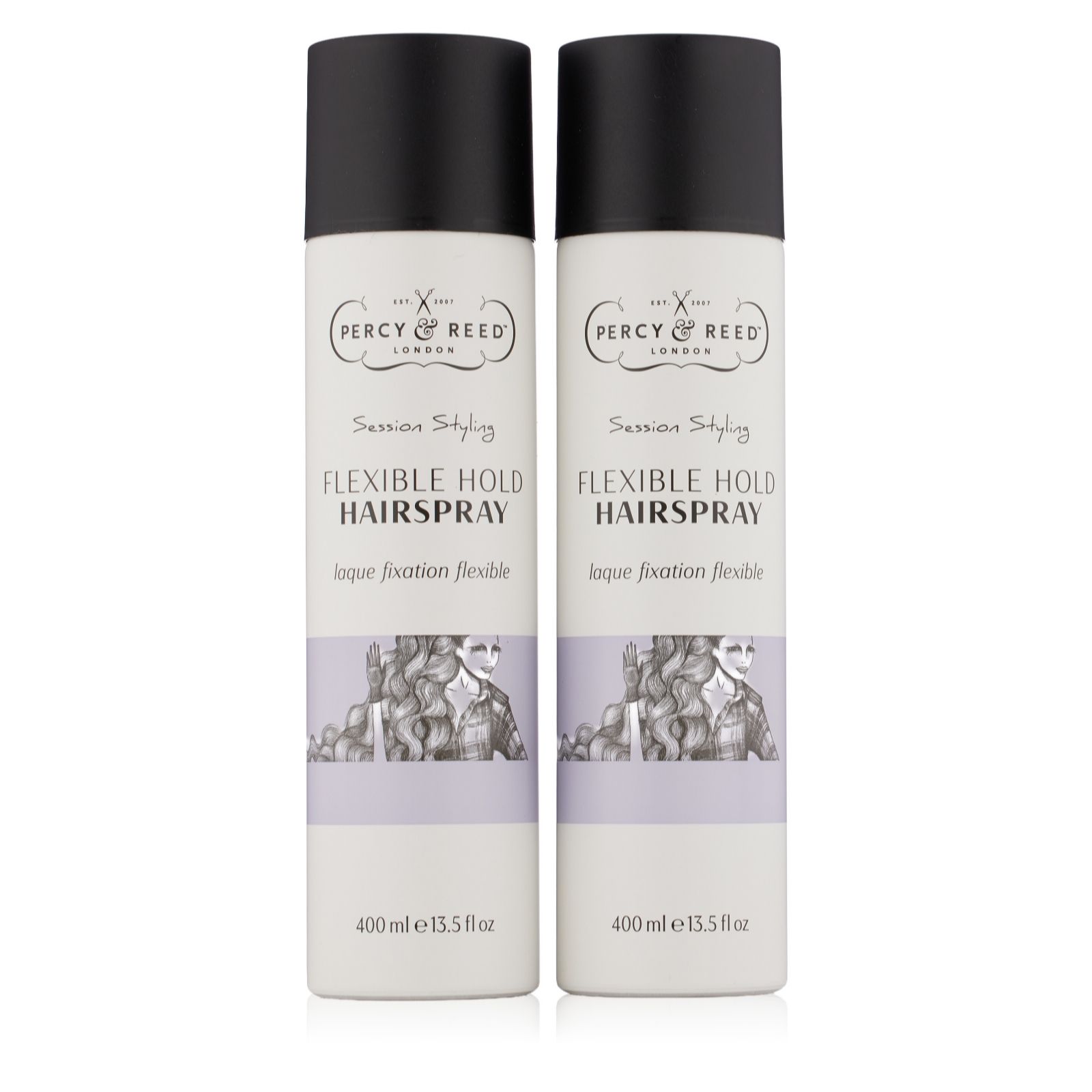 Percy & Reed Supersize 400ml Hairspray Duo