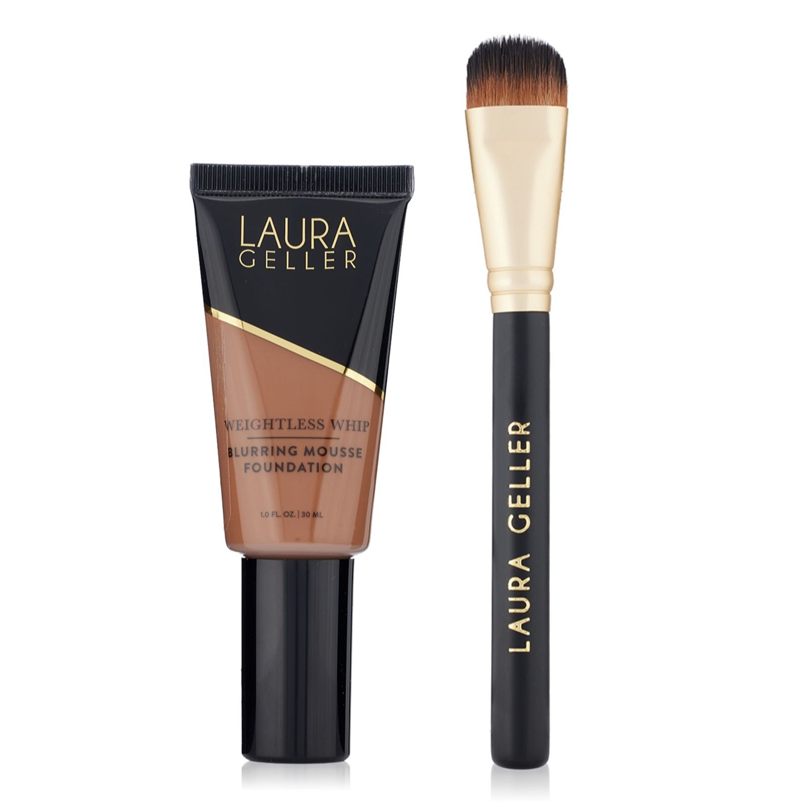Laura Geller Weightless Whip Blurring Mousse Foundation & Brush