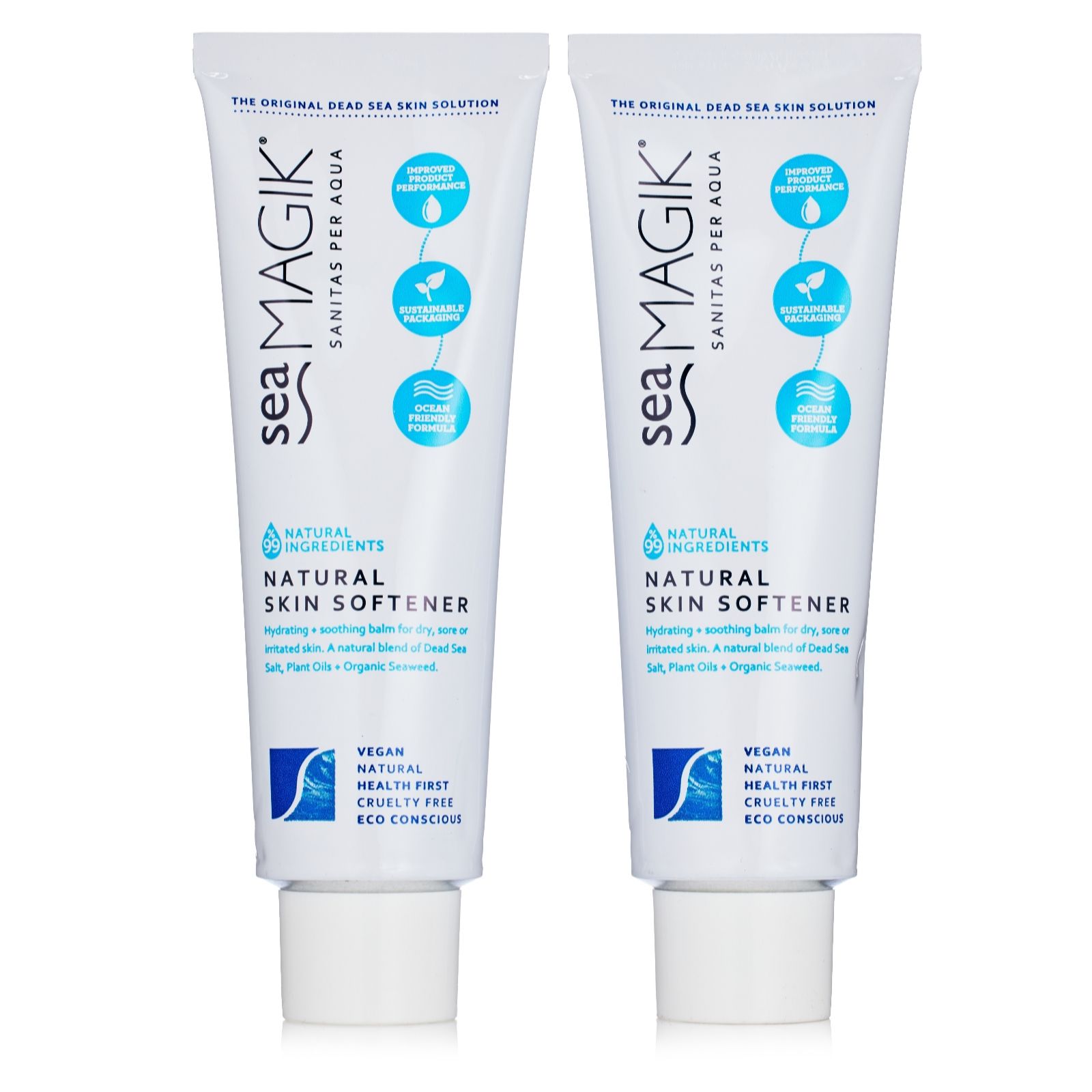 Sea Magik Skin Softening Rescue Remedy 75ml Duo - QVC UK