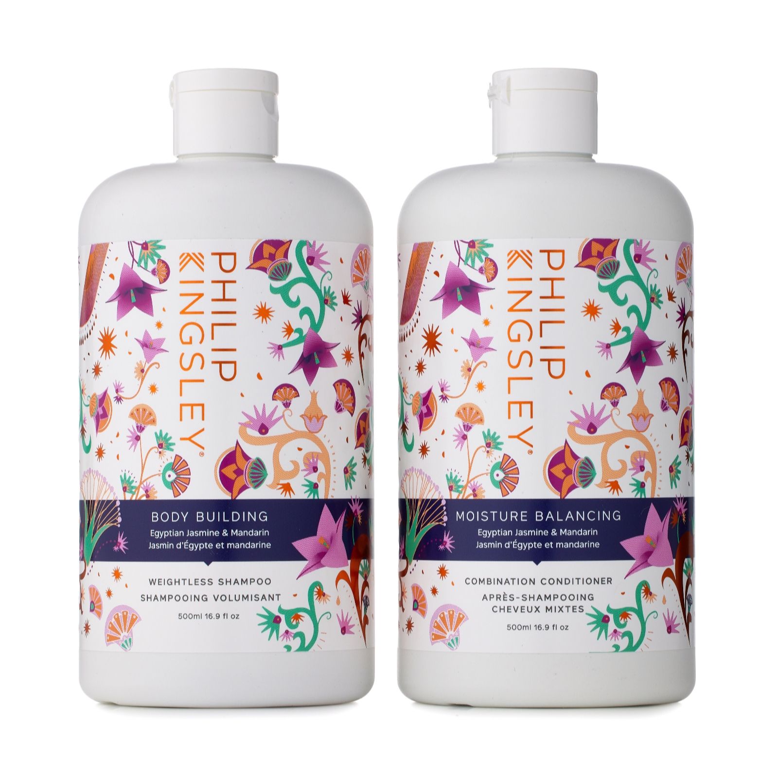 Philip Kingsley Jasmin & Mandarin Shampoo & Conditioner 500ml Duo