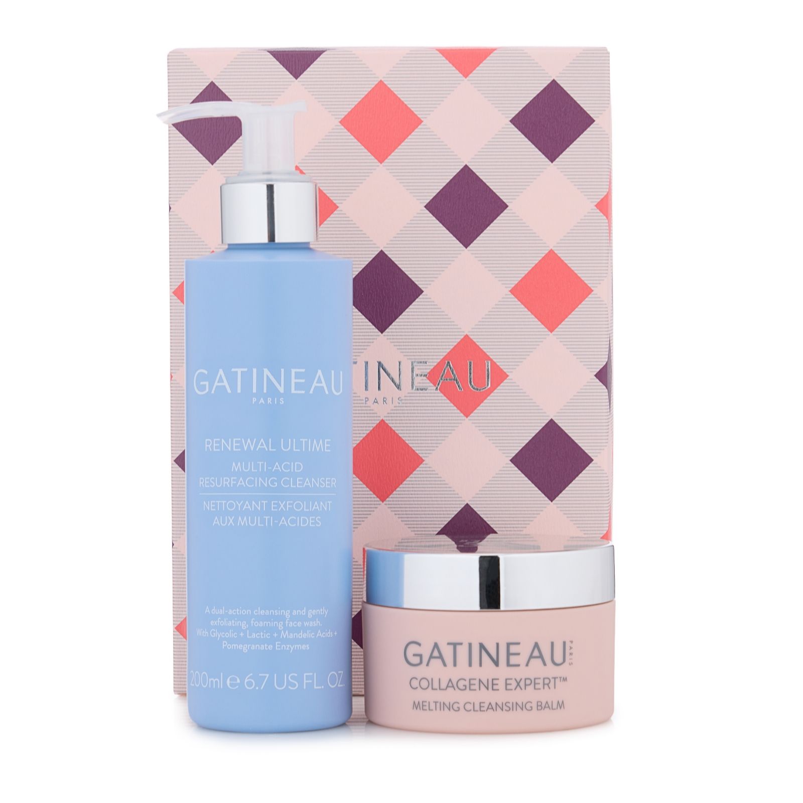GATINEAU Collagene Expert Cleansing Balm & Active Resurfacing Cleanser Duo