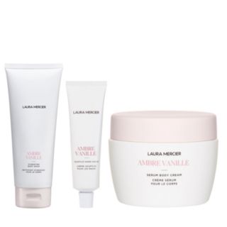 Laura Mercier Ambre Vanille Delight the Senses 3 Piece Collection