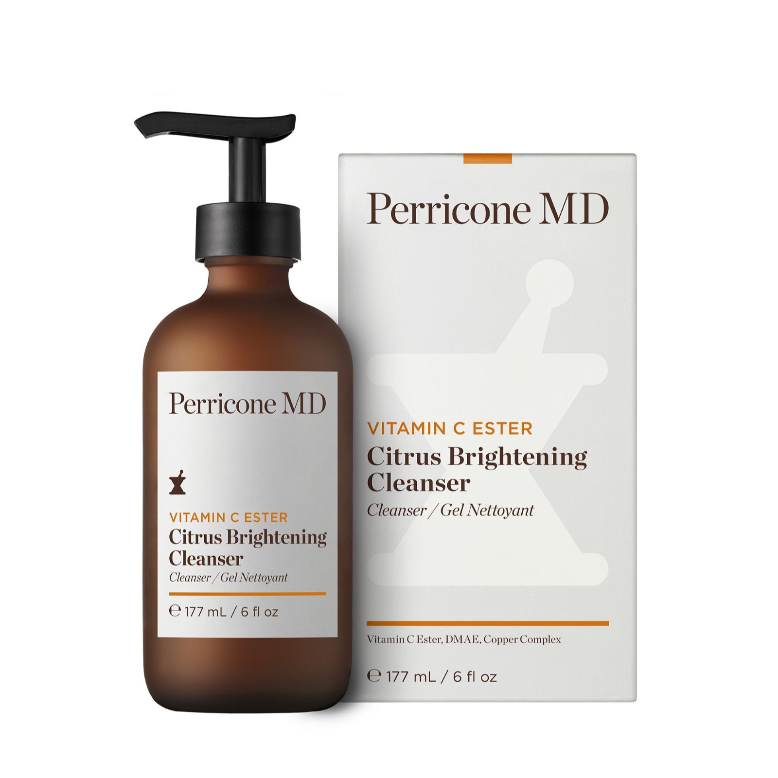Perricone Vitamin C Ester Citrus Brightening Cleanser 177ml QVC UK
