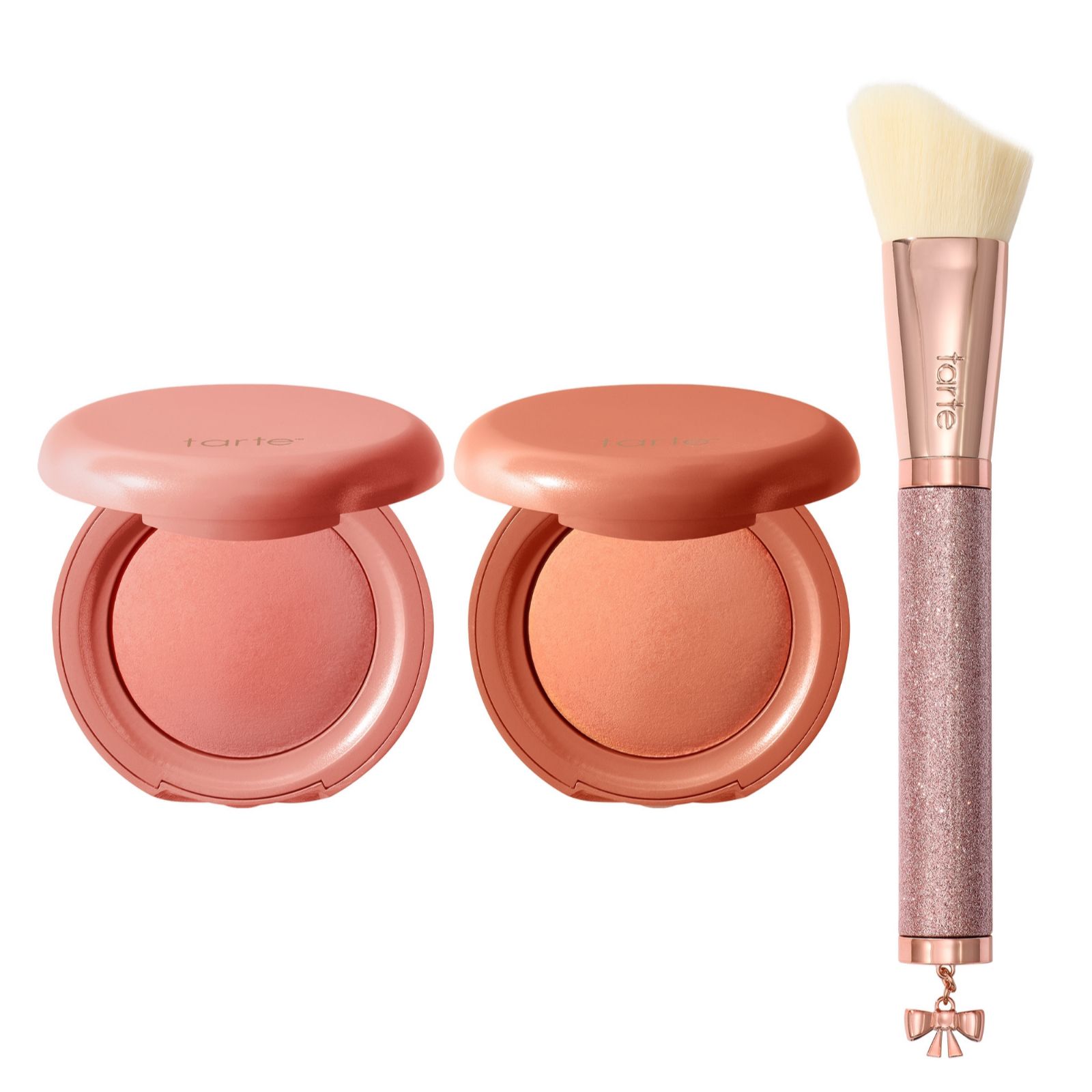 tarte Blush & Believe Amazonian Clay Baked Blush Duo & Brush