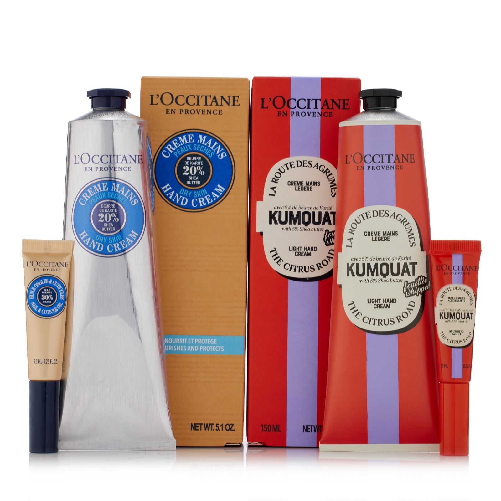 L'Occitane 4 Piece Hand and Nail Collection