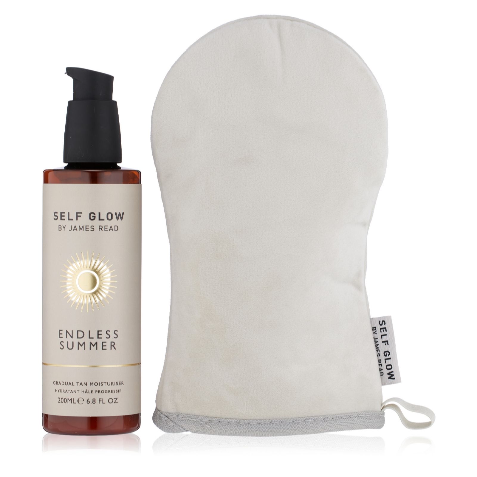  Self Glow by James Read Endless Summer Gradual Tan Moisturiser 200ml with Mitt