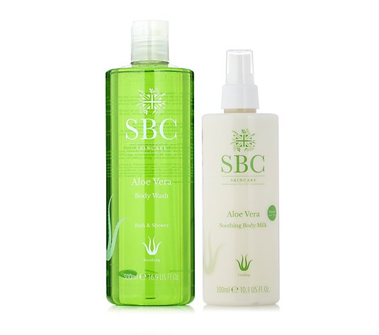 SBC Summer Skin Aloe Vera Body Gentle Hydration Duo