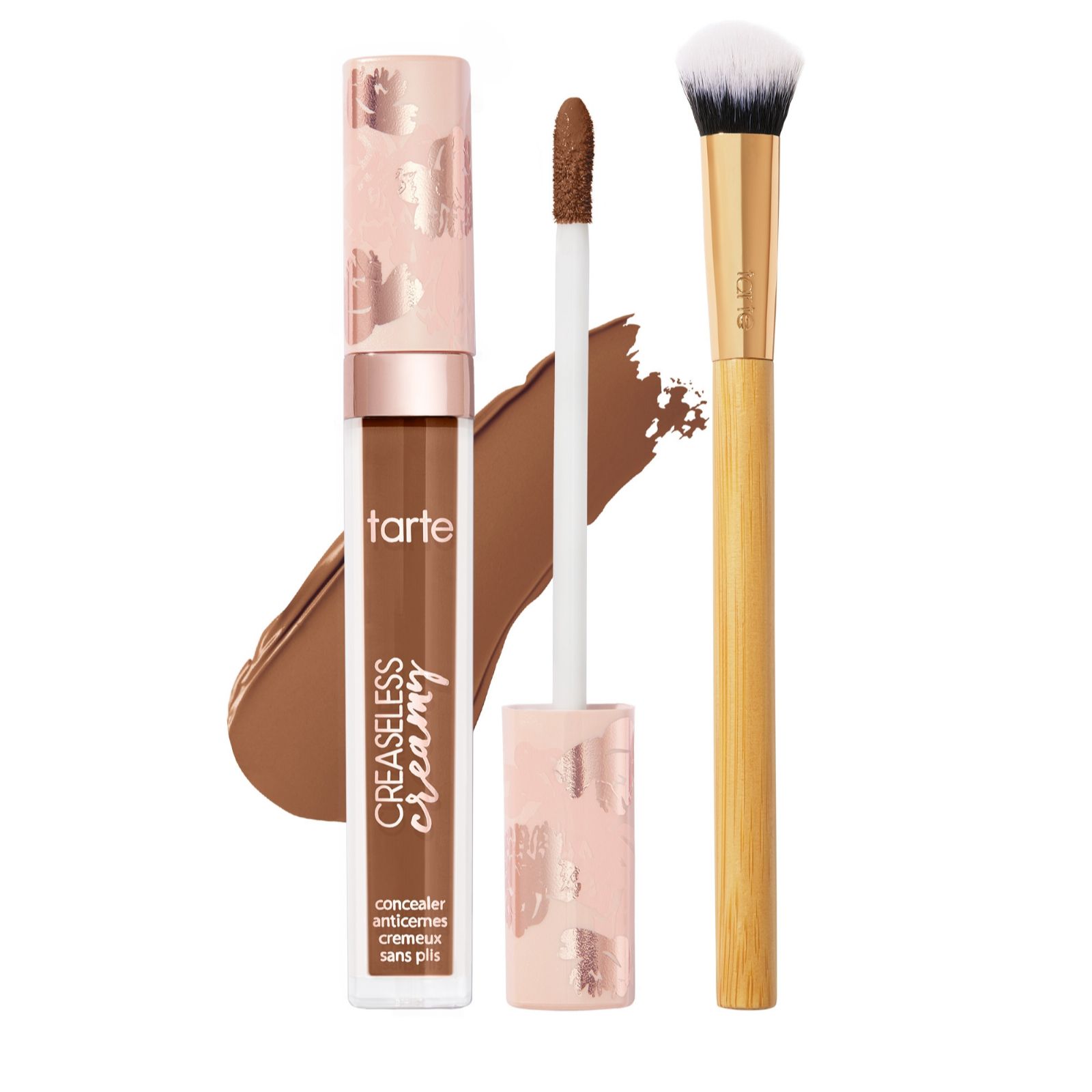 tarte Creaseless Creamy Cloudberry Concealer & Brush