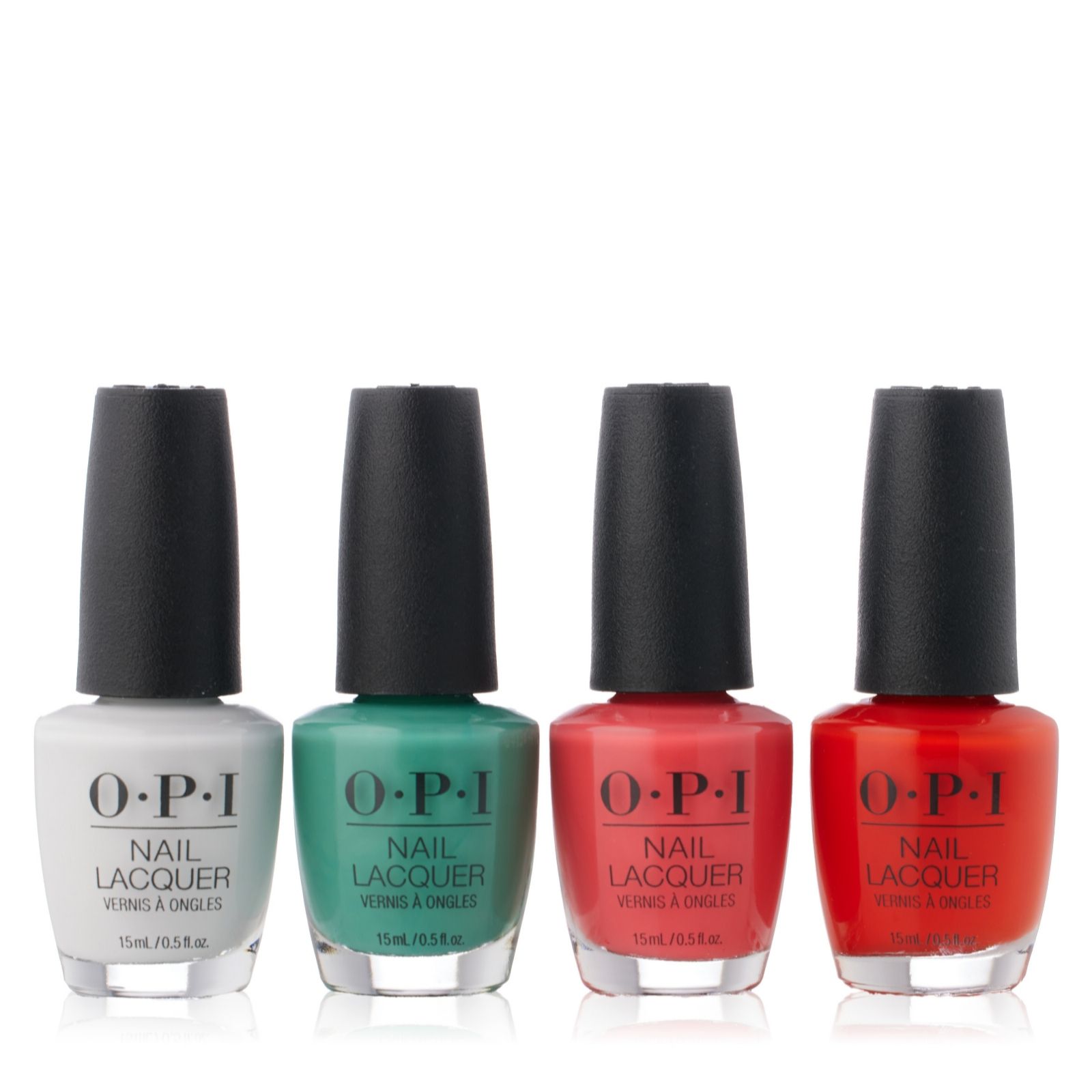 OPI Candy Cane 4 Piece Nail Lacquer Collection