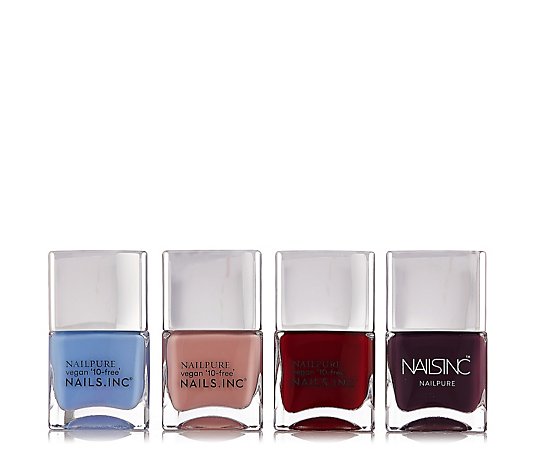 Nails Inc Pure and Simple 4 Piece Collection