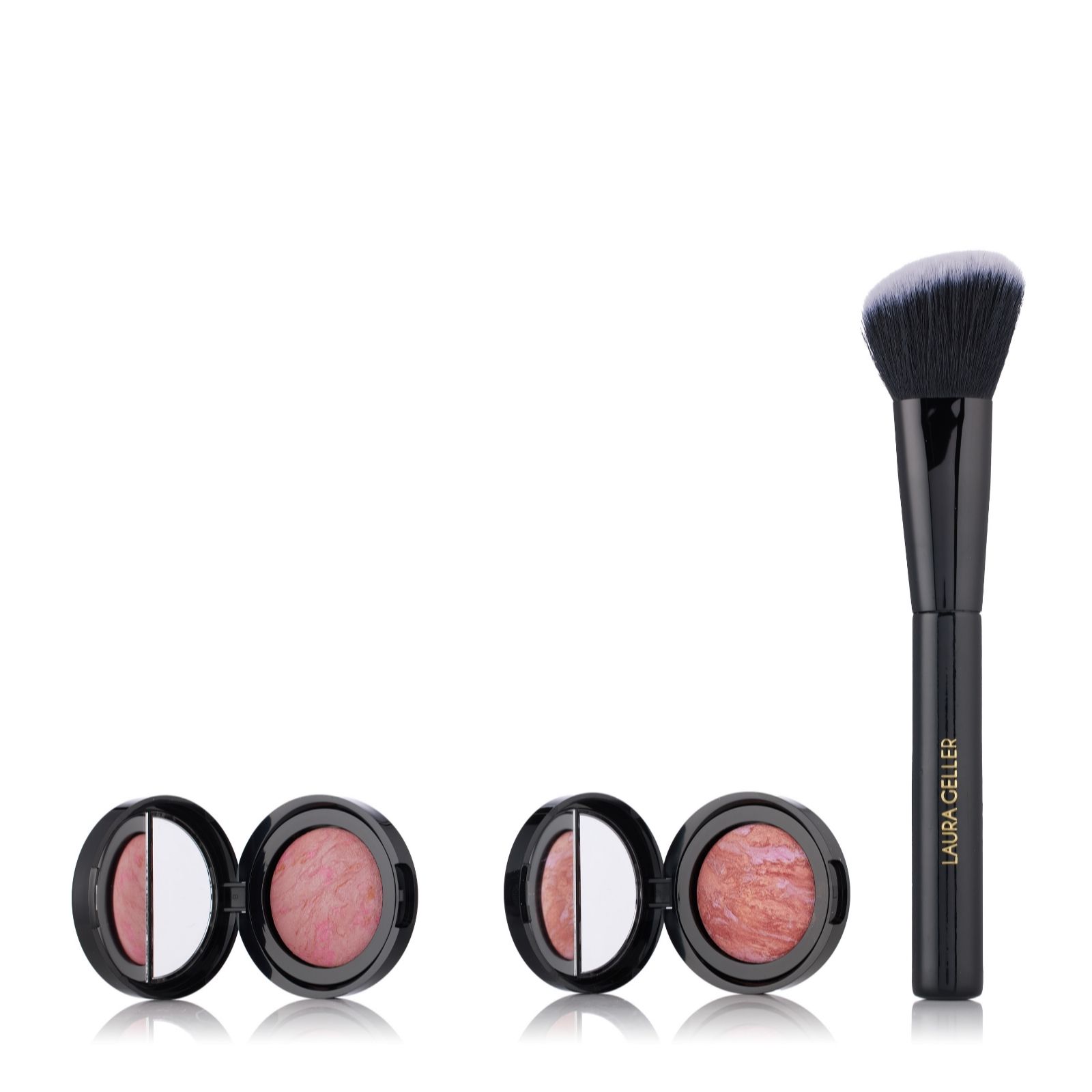 Laura Geller Baked Blush-n-Brighten Duo with Brush