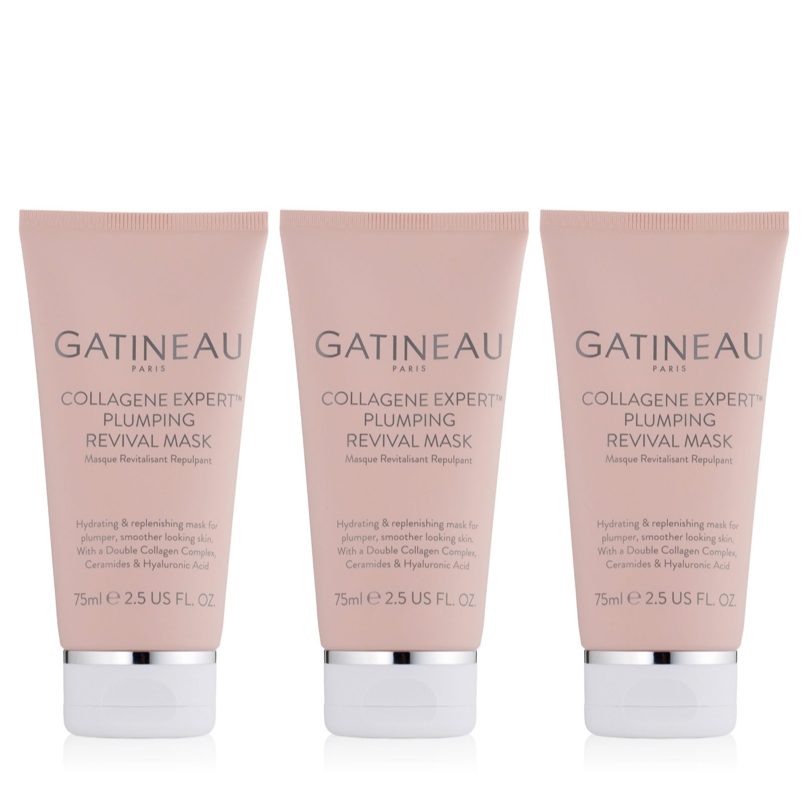 Gatineau's Collagene Expert Plumping Revival Mask 75ml Trio