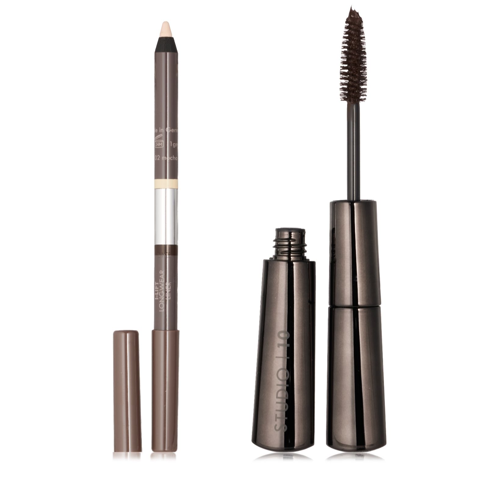 Studio10 I-Lift Longwear Eye Liner & 6-in-1 Mascara Set