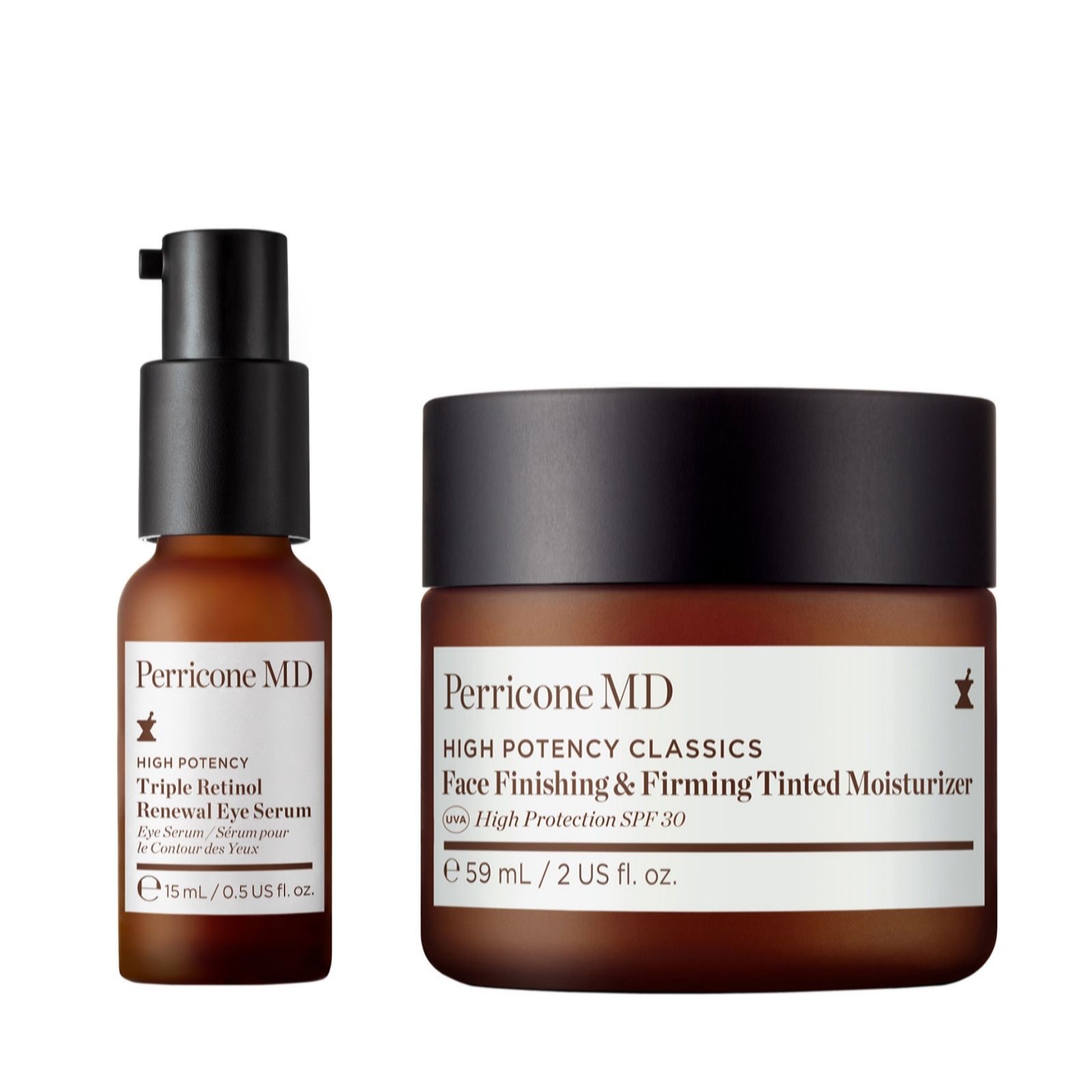 Perricone Triple Retinol Eye and Face Finshing Tint Duo