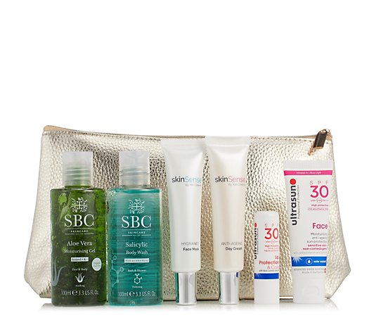 SBC Summer Hydration 6 Piece Discovery Collection with Bag