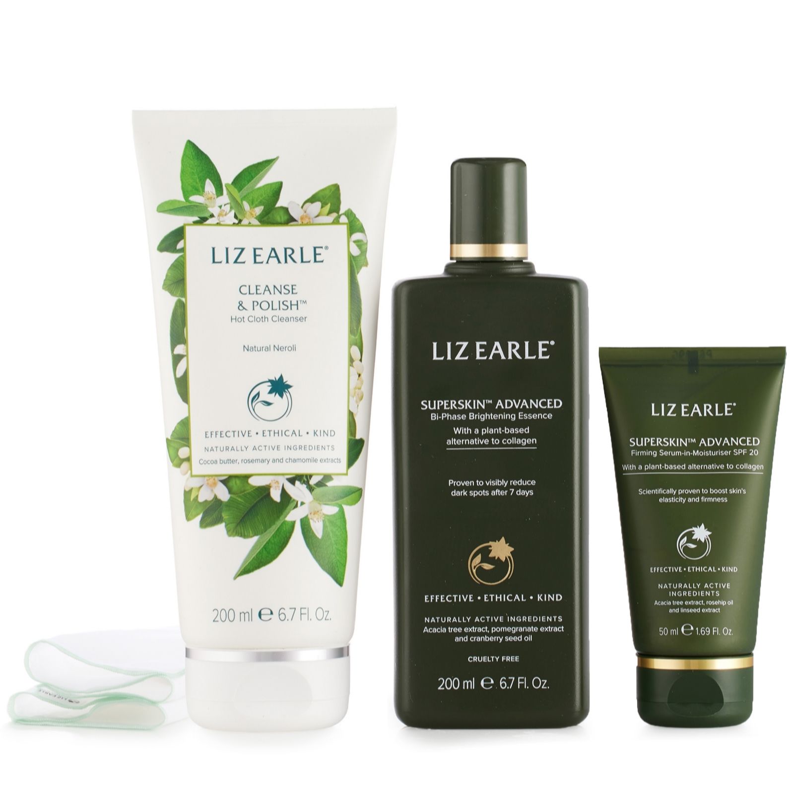 Liz Earle Neroli, Superskin & Skin Repair 3 Piece Collection