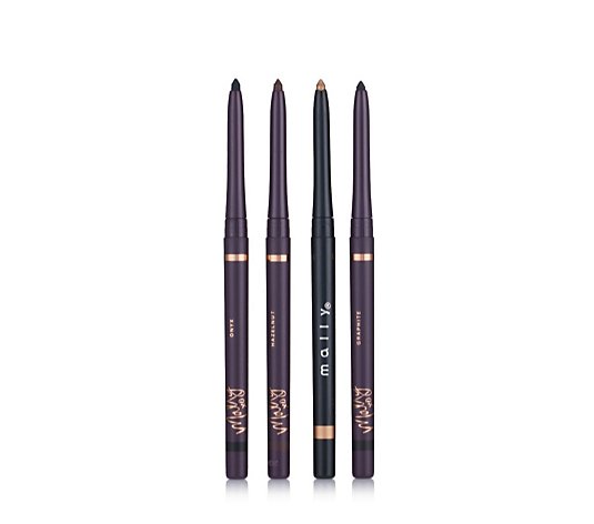 Mally 4 Piece Evercolor Gel Eyeliner Collection