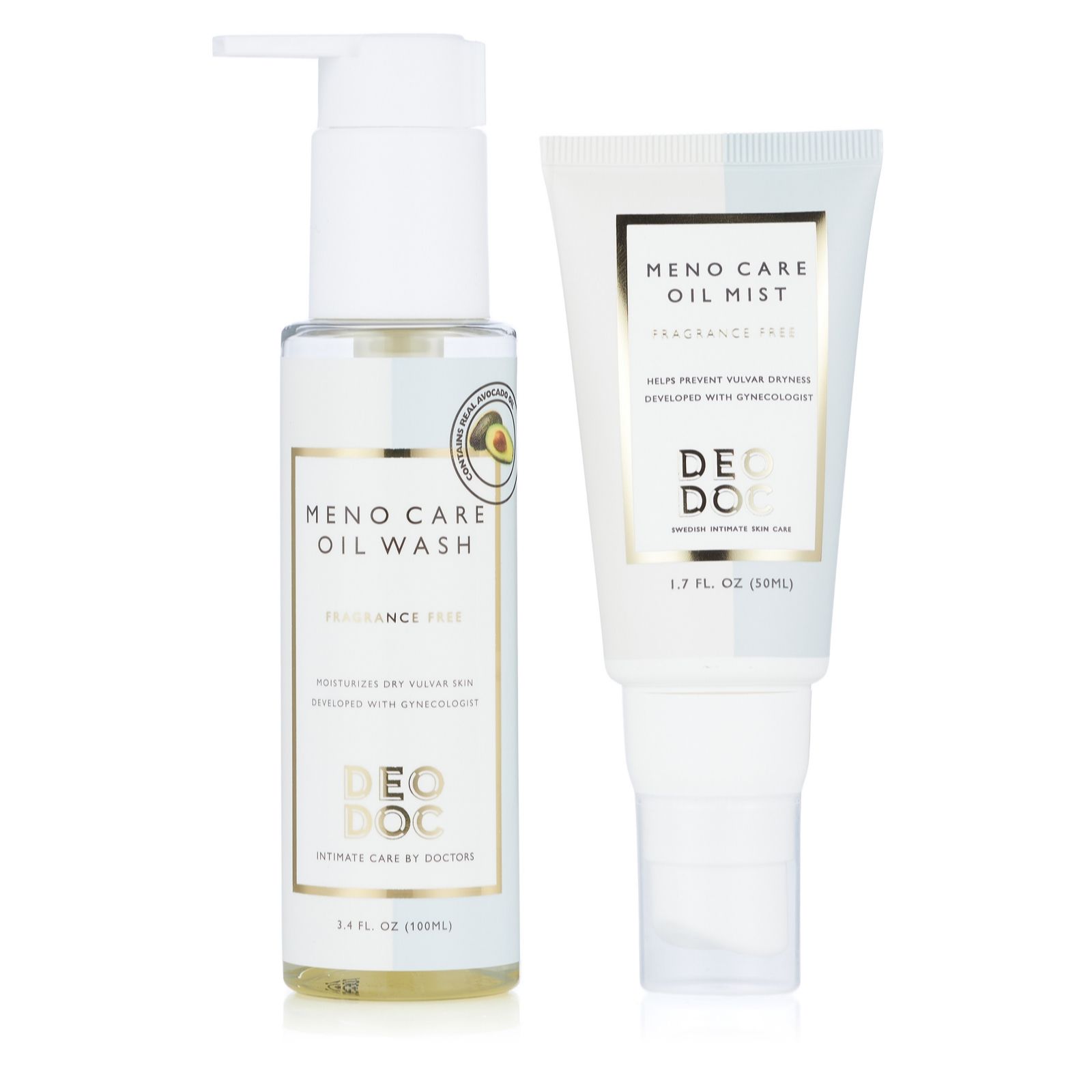Deo Doc Meno Care Oil Mist 50ml & Oil Wash 100ml