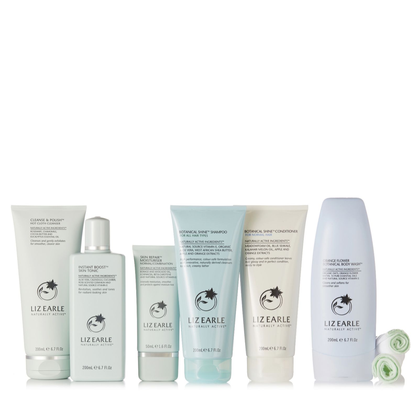 Liz Earle 6 Piece Botanically Beautiful Skin And Hair Collection