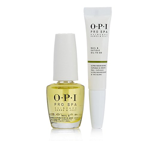 OPI 2 Piece Pro Spa Oil Home & Away Collection