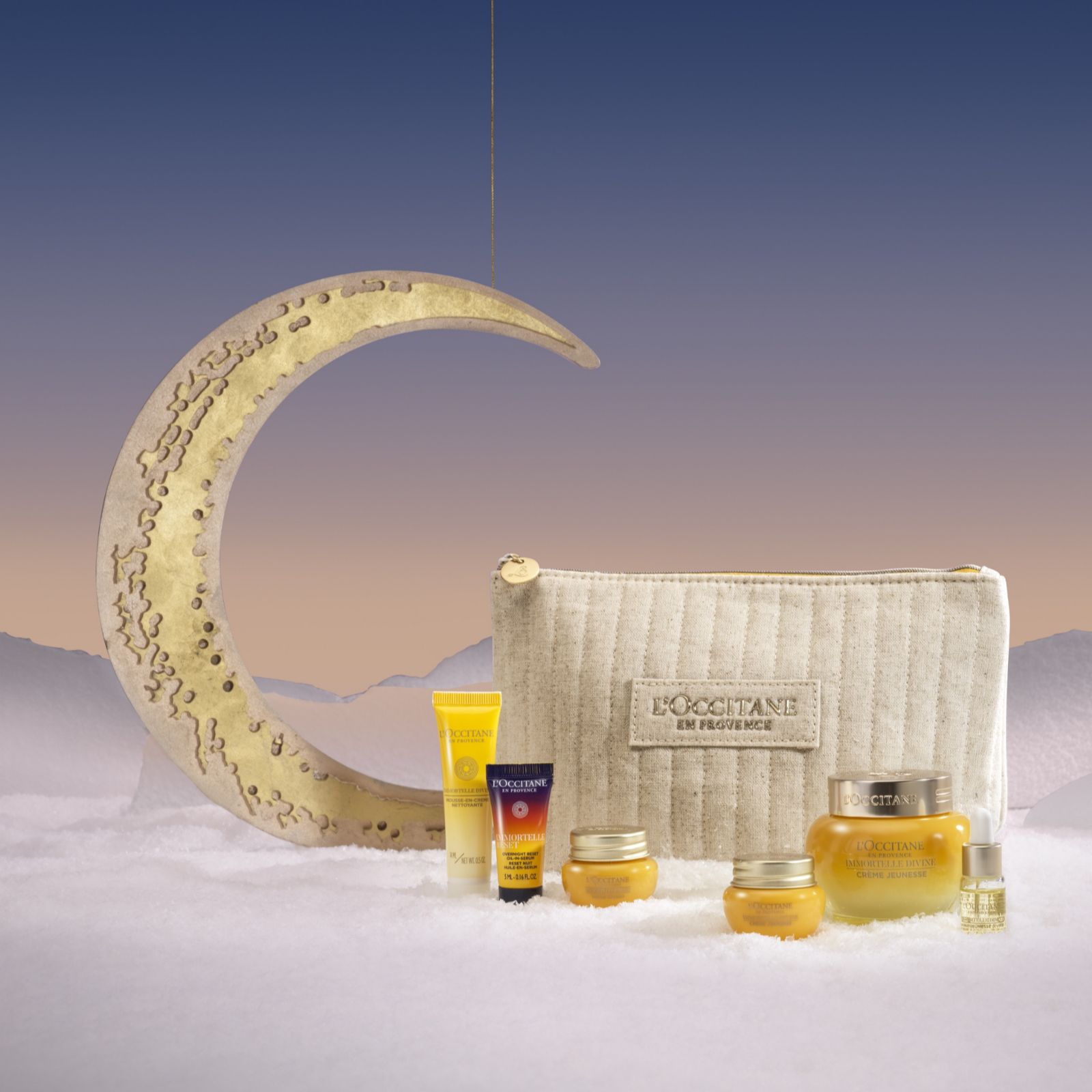 L'Occitane Immortelle Divine Cream 65ml and Gift Set - QVC UK