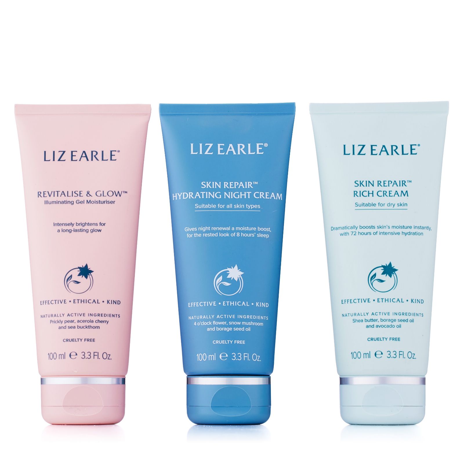 Liz Earle Supersize Moisturiser Trio