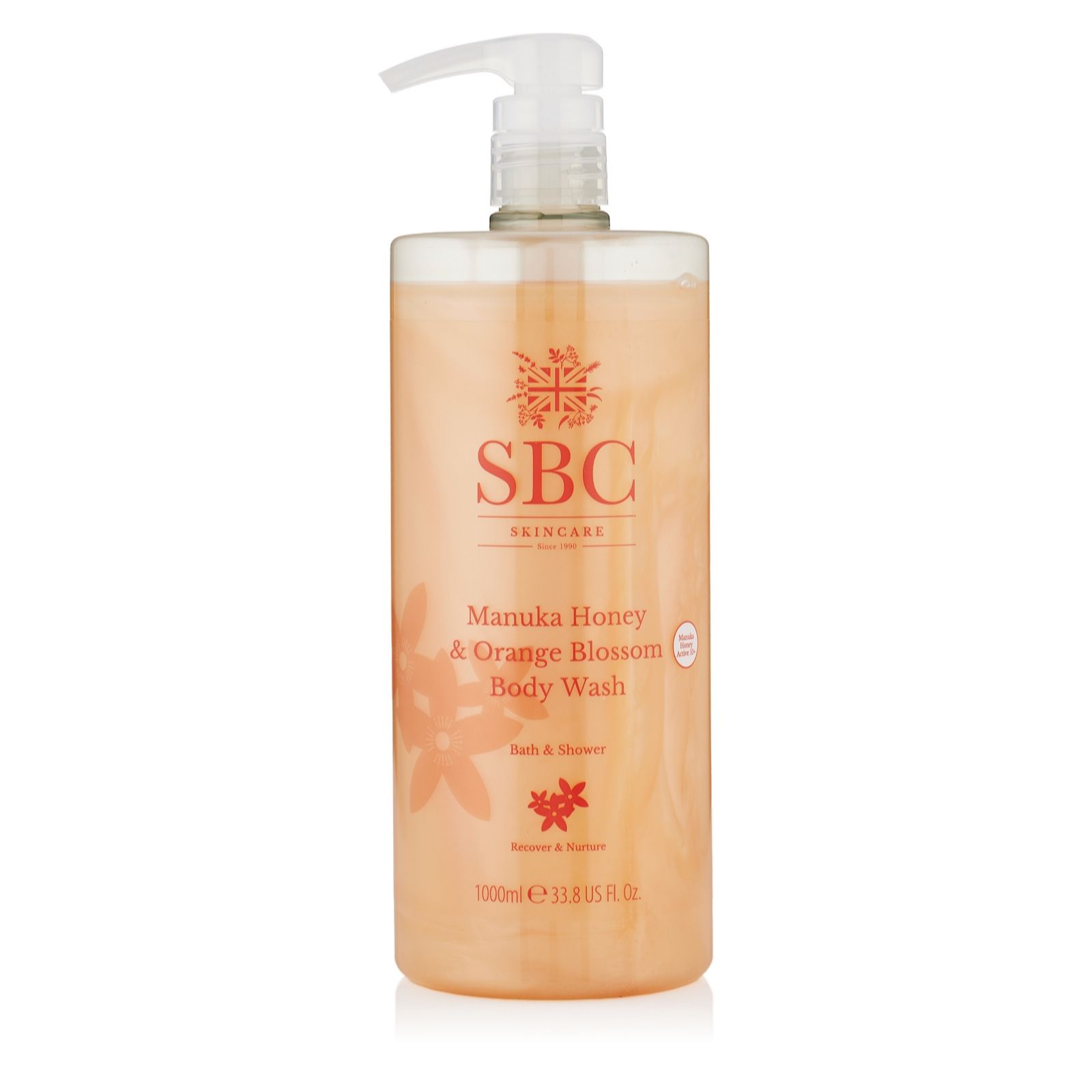 SBC Maunka & Orange Blossom Body Wash 1 Litre