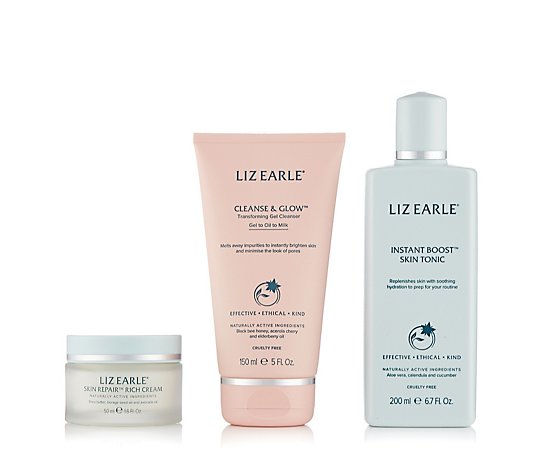 Liz Earle 3 Piece Reveal Your Radiance Routine