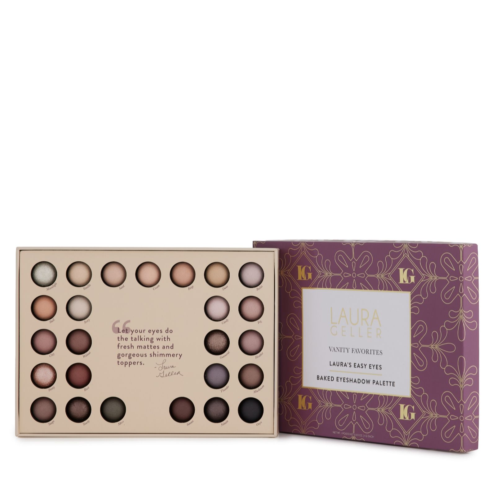 Laura Geller Vanity Favorites Neutrals 25-Well Baked Eyeshadow Palett