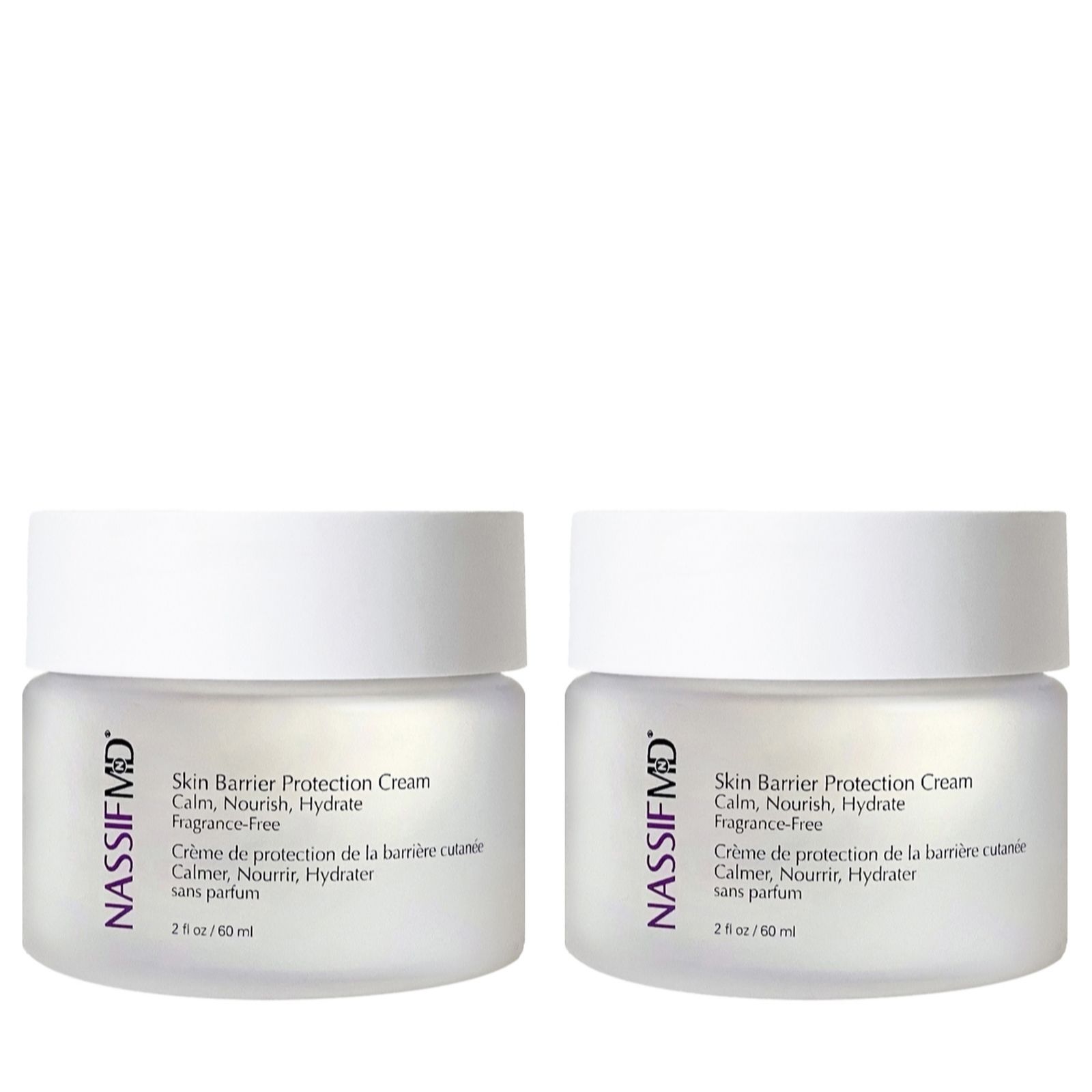 NassifMD Skin Barrier Protection Cream 60ml Duo