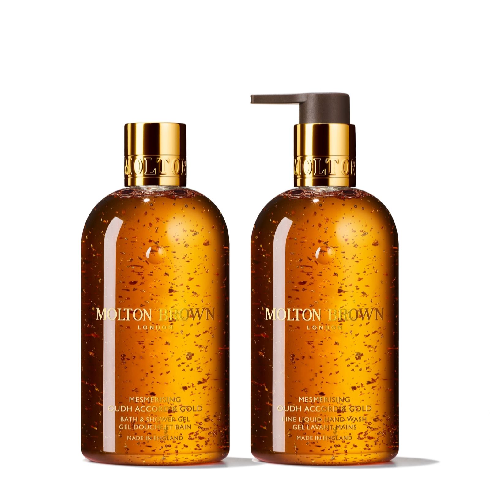 Molton Brown Oudh Accord Body and Hand wash Duo