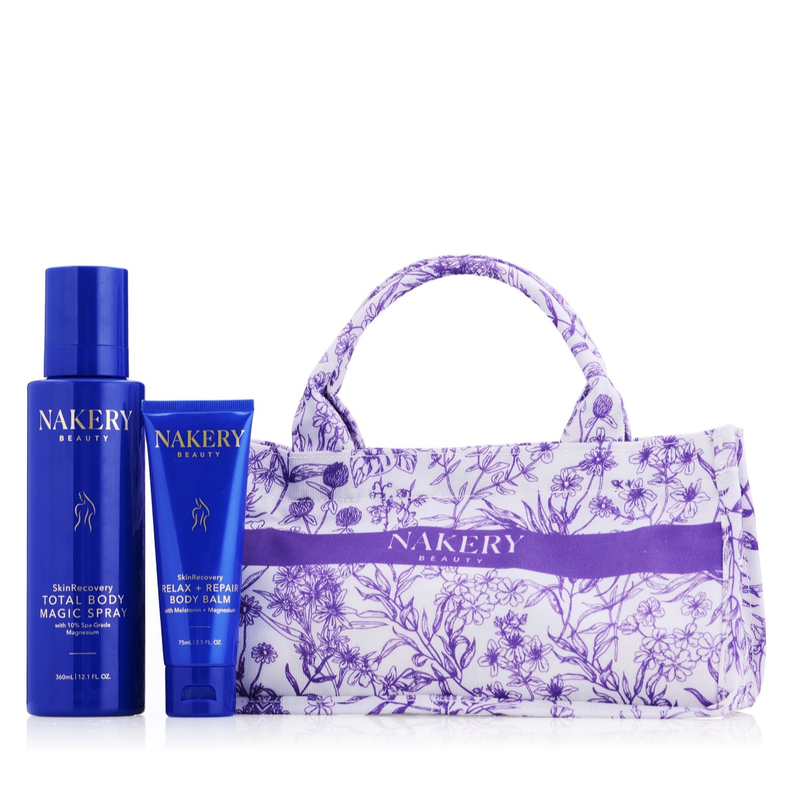 Nakery Beauty 2 Piece SkinRecovery Magnesium Collection